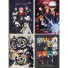 Caderno 10 Matérias Jujutsu Kaisen 160fls Foroni