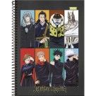 Caderno 10 Matérias Jujutsu Kaisen 160fls Foroni