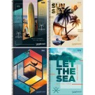Caderno 10 Matérias Longboard 160fls Foroni