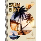 Caderno 10 Matérias Longboard 160fls Foroni