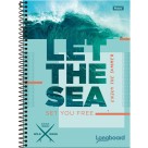 Caderno 10 Matérias Longboard 160fls Foroni