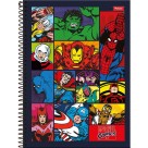 Caderno 10 Matérias Marvel Comics 160fls Foroni