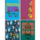 Caderno 10 Matérias Minions 160fls Foroni