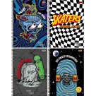 Caderno 10 Matérias Shape Street 160fls Foroni