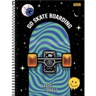 Caderno 10 Matérias Shape Street 160fls Foroni
