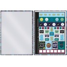 Caderno 10 Matérias Shape Street 160fls Foroni