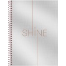 Caderno 10 Matérias Shine 160fls Foroni