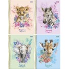 Caderno 10 Matérias Tropical Fever 160fls Foroni