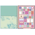 Caderno 10 Matérias Tropical Fever 160fls Foroni