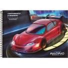 Caderno de Cartografia Milimetrado Cross Racing 80 Folhas Foroni