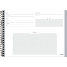 Caderno de Cartografia Milimetrado Cross Racing 80 Folhas Foroni