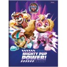 Caderno Brochura 1/4 Patrulha Canina The Mighty Movie 80fls Foroni