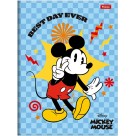Caderno Brochura 1/4 Mickey Vintage 80fls Foroni