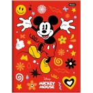 Caderno Brochura 1/4 Mickey Vintage 80fls Foroni