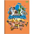 Caderno Brochura 1/4 Minecraft 80fls Foroni
