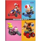 Caderno Brochura 1/4 Super Mario Bros 80fls Foroni