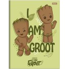 Caderno Brochura Groot 80 Folhas Foroni