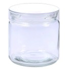 Pote de Vidro Redondo 500ml - Magnific com Tampa Plástica Le Bianco