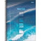 Caderno 1/4 4 Elementos Espiral 80fls Foroni