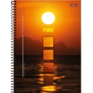 Caderno 1/4 4 Elementos Espiral 80fls Foroni