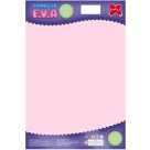Placa de EVA Liso 40x60cm - Rosa Bebê c/10