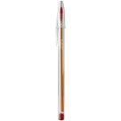 Caneta Esferográfica 0.8mm Cristal Precisão Fina Vermelha Bic