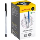 Caneta Esferográfica 1.0mm Economic Preta c/50 Compactor