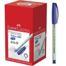 Caneta Esferográfica 0.7mm Trilux Fine 035 Azul c/50 Faber Castell