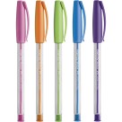 Caneta Esferográfica 1.0mm Trilux 032 c/5 Cores Faber Castell