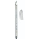 Caneta Gel 0.7mm Grip Prata Molin