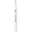 Marcador Fineliner 0.5mm Double Line c/2 Cores BRW