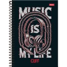 Caderno 1/4 Cliff Masculino Espiral 160fls Foroni