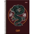 Caderno 1/4 Cliff Masculino Espiral 160fls Foroni