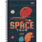 Caderno 1/4 Cliff Masculino Espiral 160fls Foroni