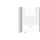 Caderno 1/4 Cliff Masculino Espiral 160fls Foroni