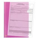 Pasta em L A4 - Rosa 042PP-RS c/10 DAC