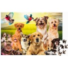Quebra-Cabeça - Cachorros Fofos 250 Peças 12160 Toia Brinquedos