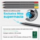 Lápis de Cor 12 Cores Supersoft Faber Castell