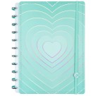 Caderno Inteligente Turquoise Love Grande 80fls CI