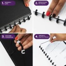 Caderno Inteligente Turquoise Love Grande 80fls CI