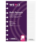 Refil Pautado para Caderno Inteligente Médio 90g 50fls CI