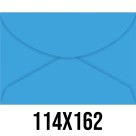 Envelope Colorido 114mm x 162mm - Azul Royal c/100 Foroni