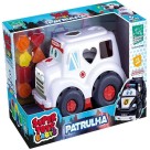 Carrinho Patrulha Ambulância 502 Super Toys
