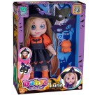 Boneca Baby's Collection - Luna A Bruxinha (Vestido Laranja) 593 Super Toys