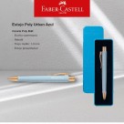 Caneta Esferográfica 1.0mm Poly Ball Urban Azul Gold Faber Castell