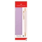 Caneta Esferográfica 1.0mm Poly Ball Urban Rosa Gold Faber Castell
