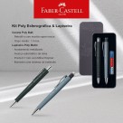 Kit Caneta Esferográfica 1.0mm Poly Ball + Lapiseira 0.7mm Poly Matic + Grafite Faber Castell