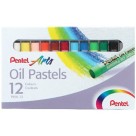 Giz Pastel Oleoso 12 Cores Pentel