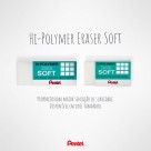 Borracha Técnica Hi-Polymer Soft Grande Pentel