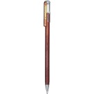 Caneta Gel 1.0mm Hybrid Dual Metallic Laranja e Amarela Pentel